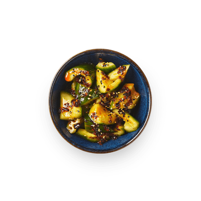 Spicy Smashed Cucumber