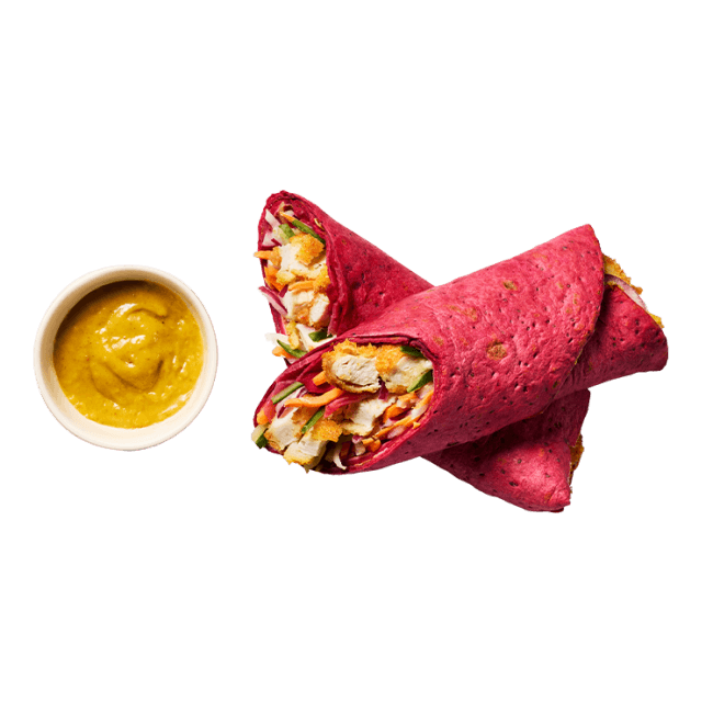 Katsu Chicken Wrap