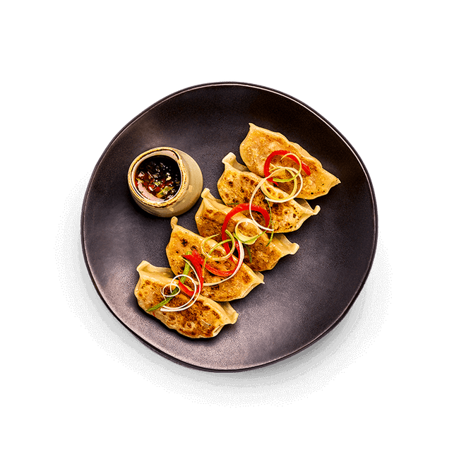 Beef Brisket + Kimchee Gyoza