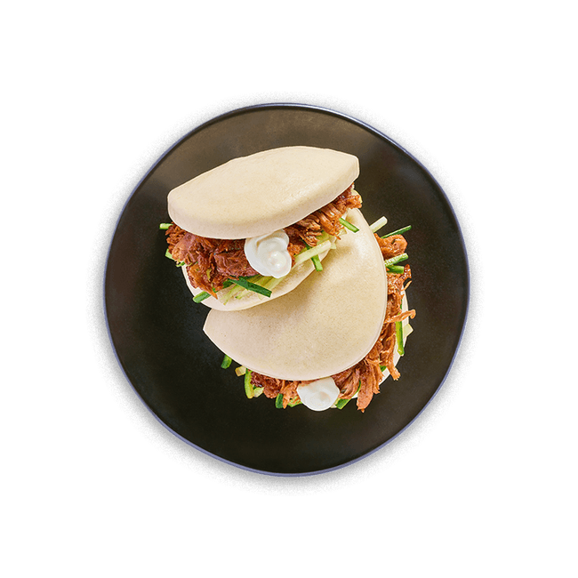 Hoisin Pulled Duck Bao Bun