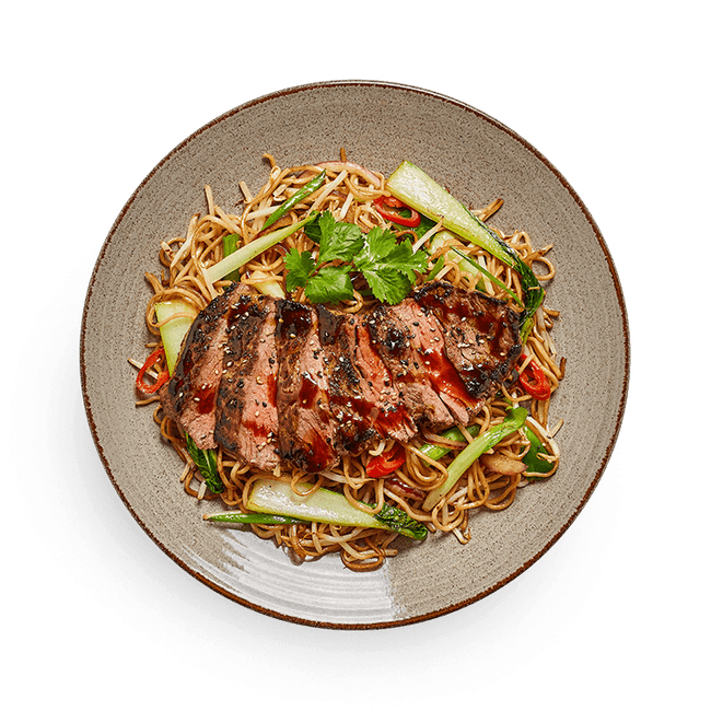 Steak Teriyaki Soba